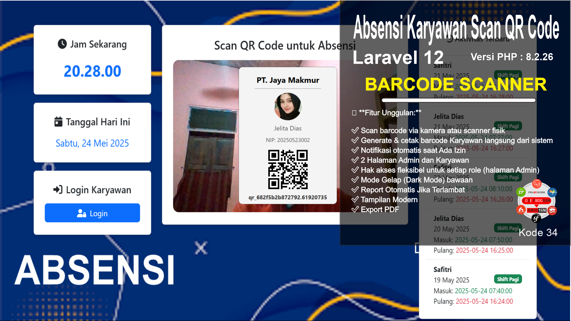 Aplikasi Absensi Karyawan