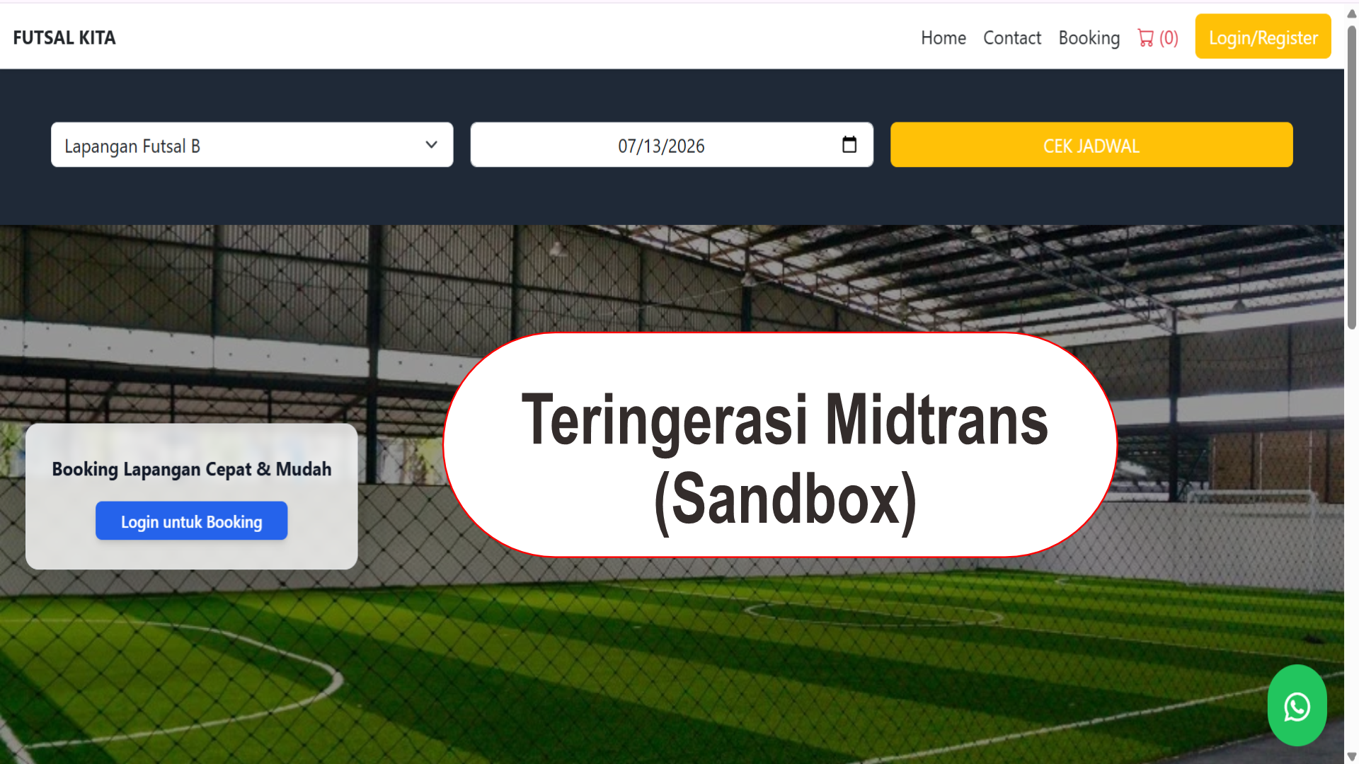Booking Lapangan
